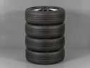 ŠKODA KODIAQ, WI220-8020, 235/45 R20 5x112, NOVÁ LETNÍ ALU SADA ČERNÁ