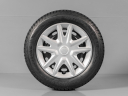 FORD FIESTA MK5, MK6 H1BC-1015-AA, 195/60 R15, 4X108, TPMS, ORIGINÁLNÍ OCELOVÁ CELOROČNÍ SADA