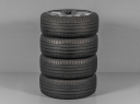 FORD PUMA ST, M1TJ-1007-AB, 225/40 R19 5x108, TPMS, ORIGINÁLNÍ LETNÍ ALU SADA