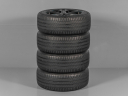 FORD MONDEO MK4, FOCUS, CJ5C-1007-B2B, R17 5x108, SNÍMAČE TLAKU, ORIGINÁLNÍ LETNÍ SADA