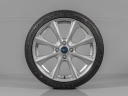 FORD FIESTA MK7, MK8, H1BC-1007-E1A, 205/40 R18 4x108, ČIDLA, ORIGINÁLNÍ LETNÍ ALU SADA