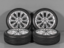 ŠKODA KAROQ, 57A 601 025G, 225/45 R19, ROZTEČ 5x112, ORIGINÁLNÍ LETNÍ ALU SADA