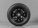 FORD FIESTA MK5, MK6 H1BC-1015-AA, 195/60 R15, 4X108, TPMS, ORIGINÁLNÍ OCELOVÁ CELOROČNÍ SADA