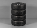 ŠKODA FABIA, RAPID, 5JJ601025, R17, 5x100, ORIGINÁLNÍ ZIMNÍ SADA