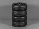 FORD C-MAX, AM5J-1007-FB, 205/50 R17 5x108, SNÍMAČE TLAKU, ORIGINÁLNÍ LETNÍ ALU SADA