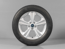 FORD KUGA I,II GJ5C-1007-B4A, 235/55 R17, 5x108, TPMS, ORIGINÁLNÍ ZIMNÍ ALU SADA