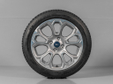 FORD ECOSPORT, GN15-H2B, 205/50 R17, 5x108, TPMS, ORIGINÁLNÍ ZIMNÍ ALU SADA