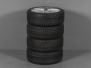 ŠKODA FABIA, RAPID, 6V0 601 025C, 6V0071497 8Z8, 215/40 R17 5x100, ORIGINÁLNÍ ZIMNÍ ALU SADA