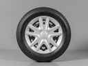 FORD FIESTA, H1BC-1015-AA, 195/60 R15, 4x108, SENZORY, ORIGINÁLNÍ OCELOVÁ CELOROČNÍ SADA