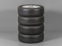 ŠKODA OCTAVIA III, 5E0601025B, 205/55 R16 5x112, ORIGINÁLNÍ LETNÍ ALU SADA