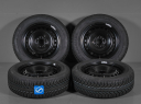 FORD FOCUS, DM5C-AB, 205/60 R16 5x108, TPMS, NOVÁ ZIMNÍ OCELOVÁ SADA