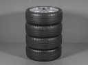 FORD FIESTA, K1BJ-C1A-F0075K1, 205/40 R18 4x108, TPMS, ORIGINÁLNÍ LETNÍ ALU SADA