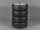 ŠKODA OCTAVIA, SUPERB, 1Z0601025AD, 225/40 R18 5x112, ORIGINÁLNÍ LETNÍ ALU SADA