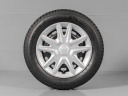 FORD FIESTA MK5, MK6 H1BC-1015-AA, 195/60 R15, 4X108, TPMS, ORIGINÁLNÍ OCELOVÁ CELOROČNÍ SADA