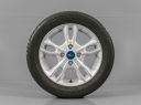 FORD FIESTA OD 2012, E1BJ-1007-AA, 195/55 R15 4x108, TPMS, ORIGINÁLNÍ LETNÍ ALU SADA