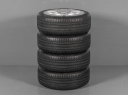 ŠKODA KAROQ, 57A 601 025G, 225/45 R19, ROZTEČ 5x112, ORIGINÁLNÍ LETNÍ ALU SADA