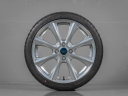 FORD FIESTA, K1BJ-C1A-F0075K1, 205/40 R18 4x108, TPMS, ORIGINÁLNÍ LETNÍ ALU SADA