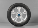 FORD KUGA I,II GJ5C-1007-B4A, 235/55 R17, 5x108, TPMS, ORIGINÁLNÍ ZIMNÍ ALU SADA