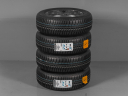 FORD ECOSPORT, GN15-B2B, 205/60 R16 4x108, SNÍMAČE TLAKU, ORIGINÁLNÍ NOVÁ ZIMNÍ SADA