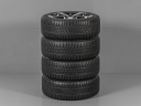 MERCEDES C-CLASS A2054014600 225/45 R18 5x112 TPMS, ORIGINÁLNÍ ZIMNÍ ALU SADA