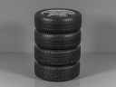 FIAT TIPO, PUNTO, 7708300, 195/50 R15 4x98, ORIGINÁLNÍ ZIMNÍ ALU SADA