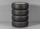 FORD KUGA I,II GJ5C-1007-B4A, 235/55 R17, 5x108, TPMS, ORIGINÁLNÍ ZIMNÍ ALU SADA