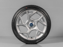 FORD FIESTA MK7, K1BJ-A1A, 205/45 R17, 5x108, ORIGINÁLNÍ CELOROČNÍ ALU SADA