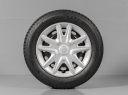 FORD FIESTA MK5, MK6 H1BC-1015-AA, 195/60 R15, 4X108, TPMS, ORIGINÁLNÍ OCELOVÁ CELOROČNÍ SADA