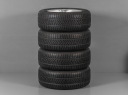AUDI Q7 4M, 4M0601025L, 255/55 R19, 5x112, NOVÁ ORIGINÁLNÍ ZIMNÍ ALU SADA