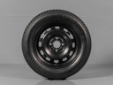 FORD FIESTA, H1BC-1015-AA, 195/60 R15, 4x108, SENZORY, ORIGINÁLNÍ OCELOVÁ CELOROČNÍ SADA