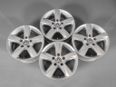 VW TOUAREG 7,5x17 5x130 ET50 7P6601025 NO SNÍMAČE TLAKU, ORIGINÁLNÍ ALU KOLA