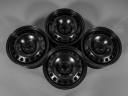 FORD S-MAX 7,5x17 5x108 ET55 EM2C-B1A TPMS, NOVÉ OCELOVÉ DISKY