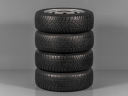 VW TRANSPORTER, T5, T6, 7E0601027B, ORIGINÁLNÍ ZIMNÍ SADA R17C 5x120