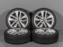 ŠKODA FABIA, RAPID, 6V0 601 025C, 6V0071497 8Z8, 215/40 R17 5x100, ORIGINÁLNÍ ZIMNÍ ALU SADA