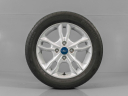 FORD FIESTA OD 2012, E1BJ-1007-AA, 195/55 R15 4x108, TPMS, ORIGINÁLNÍ LETNÍ ALU SADA