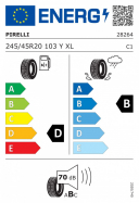 PIRELLI P-ZERO PZ4 245/45 R20 103Y 8019227282641 LETNÍ PNEUMATIKY POUŽITÉ