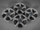 FORD FIESTA ACTIVE 7,0x17 4x108 E42,5 ORIGINÁLNÍ ALU KOLA