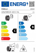 PIRELLI P-ZERO WIBNTER 225/55 R19 103V 8019227285833 ZIMNÍ PNEUMATIKY