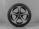 MERCEDES C-CLASS A2054014600 245/40 R18 ET44 + A2054014700 225/45 R18 ET56 ORIGINÁLNÍ ZIMNÍ DVOUROZMĚRNÁ ALU SADA