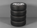 AUDI A3, S3 8V, 8V0601025DK, 205/50 R17 5x112, ORIGIÁLNÍ ZIMNÍ ALU SADA