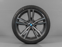 BMW SERIES 3 225/40 + 255/35 R19 5x120 ET36 + ET47 ORIGINÁLNÍ LETNÍ DVOUROZMĚRNÁ ALU SADA