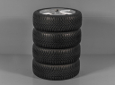 ŠKODA OCTAVIA III, 5E0601025AR, R17, 5x112, ORIGINÁLNÍ ZIMNÍ SADA DENOM