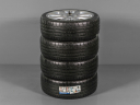 FORD FIESTA MK8, H1BC-1007-E1A, 205/40 R18 4x108, TPMS, ORIGINÁLNÍ LETNÍ ALU SADA
