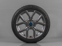 FORD FIESTA MK7 205/45 R17 4x108 N1BC-1007-EA TPMS LETNÍ ALU SADA