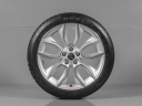 ŠKODA KAROQ 4x4, 57A601025G, 57A071499A 8Z8, 225/45 R19 5x112, ORIGINÁLNÍ LETNÍ ALU SADA CRATER