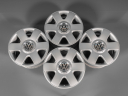 VW GOLF, TOURAN, CADDY 6,0x15 5x112 ET47 2K0601025 ORIGINÁLNÍ ALU KOLA