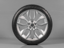 ŠKODA KAROQ 4x4, 57A601025G, 57A071499A 8Z8, 225/45 R19 5x112, ORIGINÁLNÍ LETNÍ ALU SADA CRATER