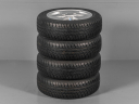 FORD KA, 96SX1007FA, 165/60 R14 4x108, ORIGINÁLNÍ LETNÍ ALU SADA