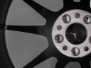 MERCEDES C63 AMG, A2054017500, A2054017400, R19 5x112, ORIGINÁLNÍ DVOUROZMĚRNÁ ALU KOLA