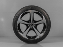 MERCEDES C-CLASS A2054014600 245/40 R18 ET44 + A2054014700 225/45 R18 ET56 ORIGINÁLNÍ ZIMNÍ DVOUROZMĚRNÁ ALU SADA